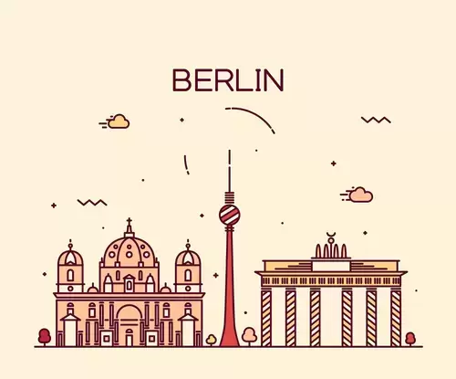 글로벌 도시 인상,베를린 일러스트